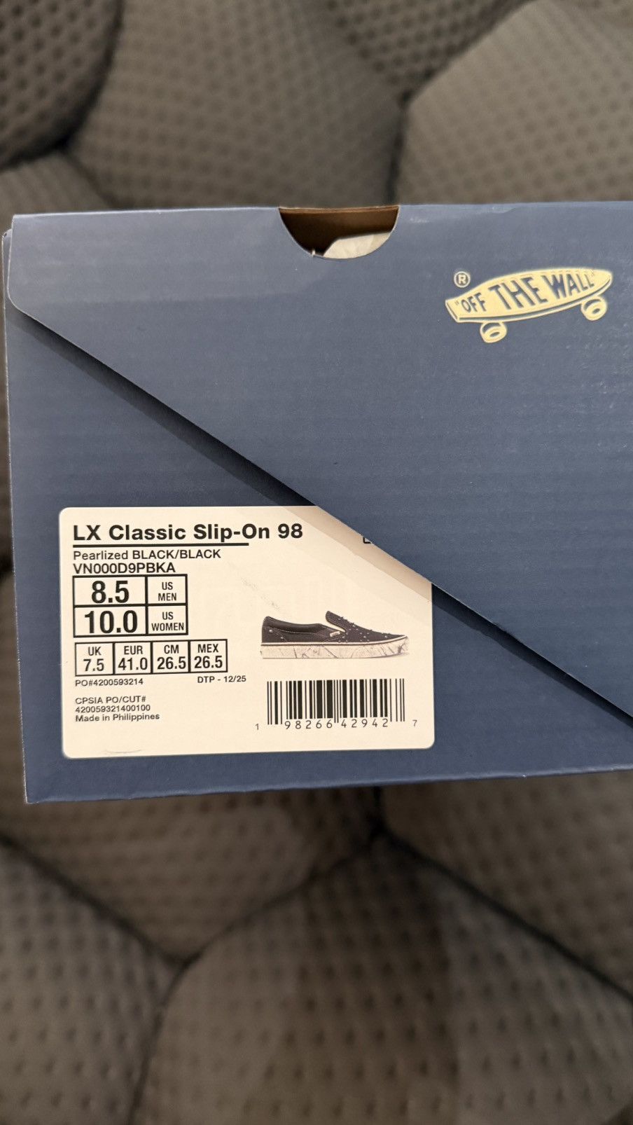 Vans Vans pearlized black slip ons Size US 8.5 / EU 41-42 - 6 Thumbnail