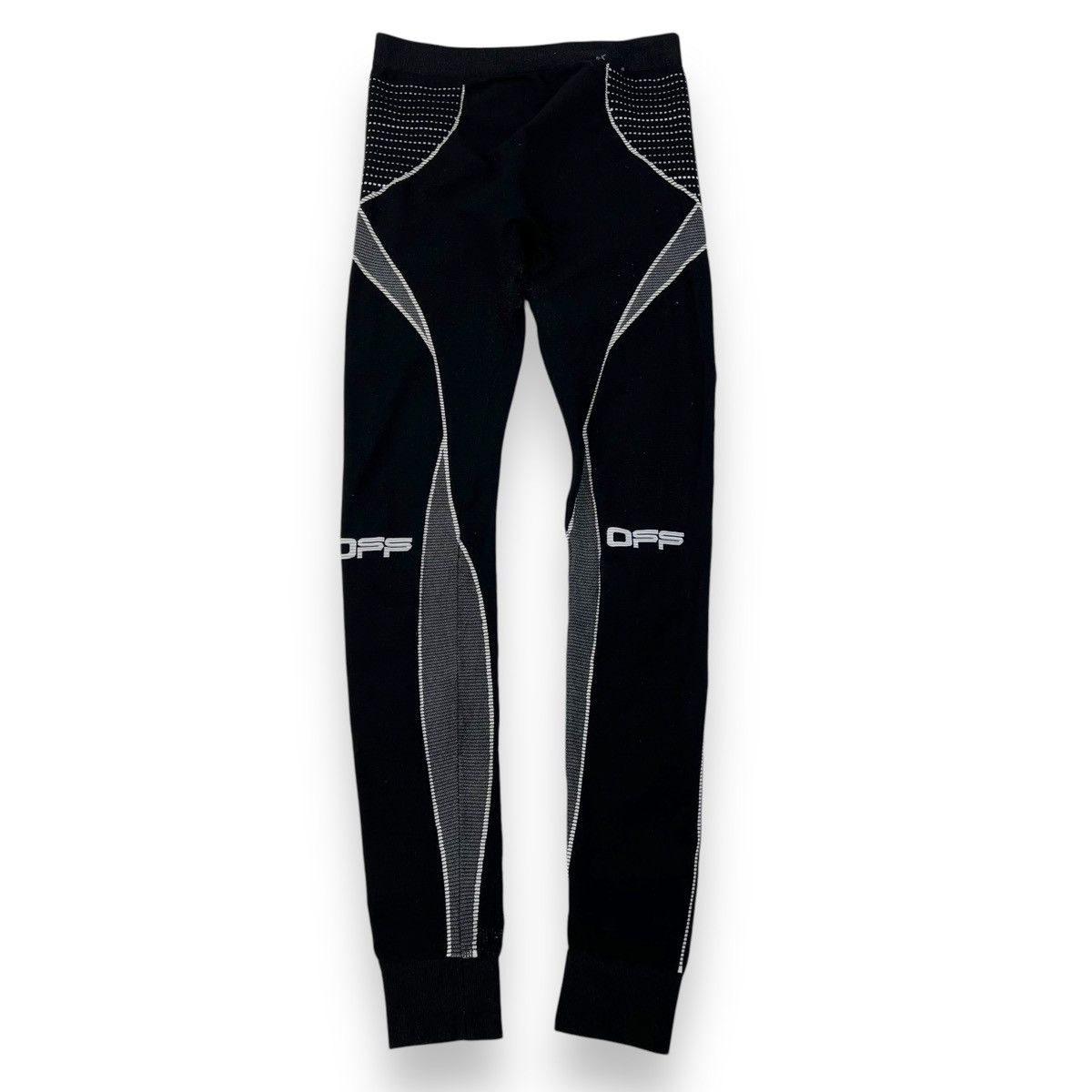 Off-White Off-White Stretch Arrow Black Leggings Size 26" / US 2 / IT 38 - 2 Thumbnail