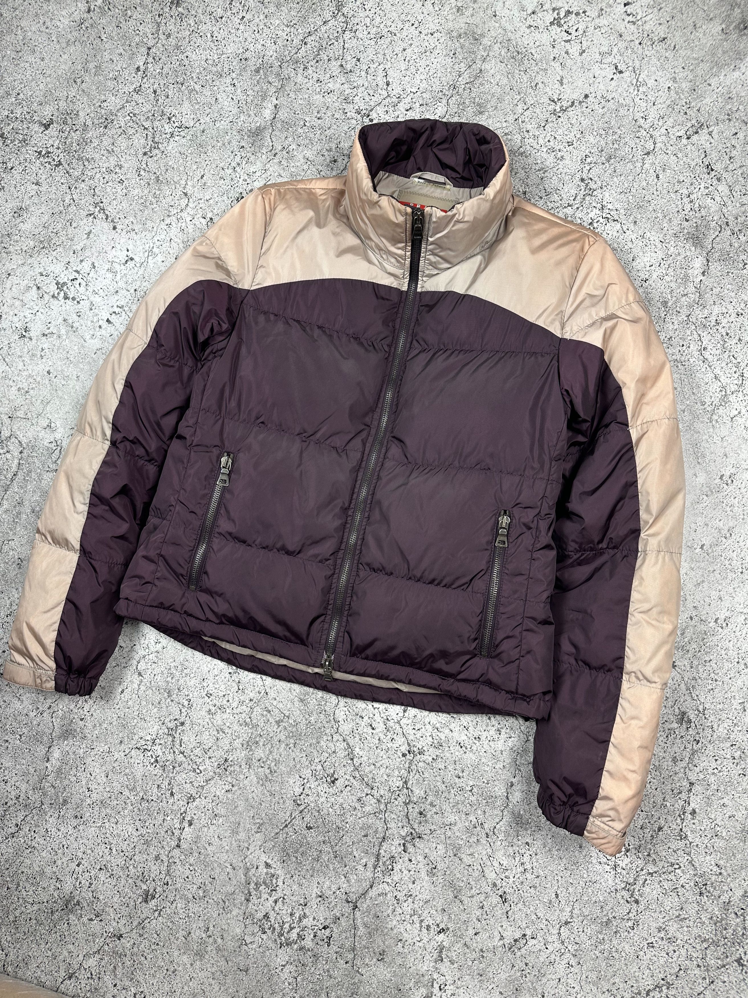 Prada 🔥 Prada Red Tab Vintage Nylon Puffer Down Jacket 🔥 Size S / US 4 / IT 40 - 5 Thumbnail
