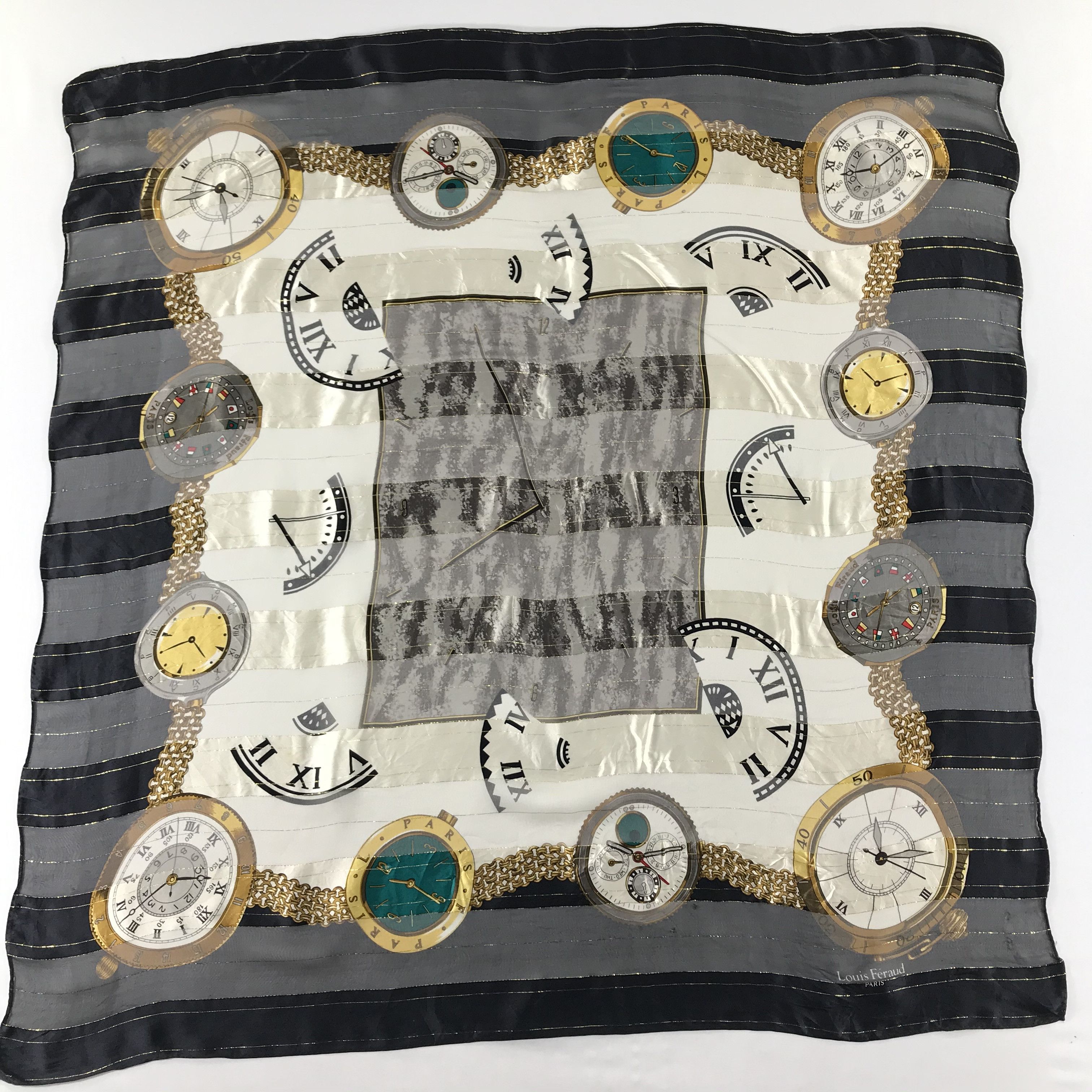 Louis Feraud × Vintage Vintage Louis Feraud Silk Scarf Size ONE SIZE - 2 Thumbnail