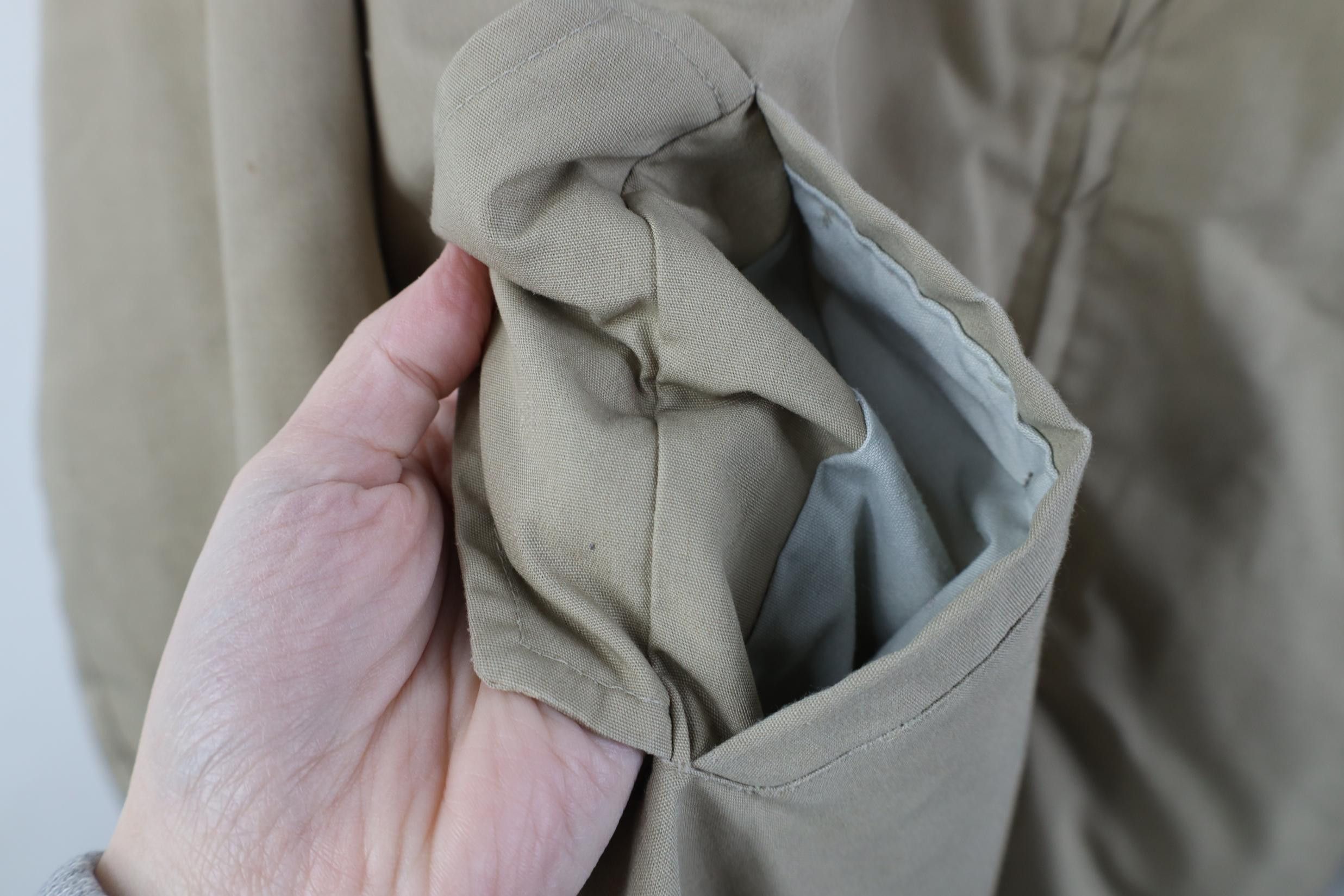 Vintage Vintage 70s Streetwear Fleece Lined Bomber Jacket Beige USA Size US XXL / EU 58 / 5 - 6 Thumbnail