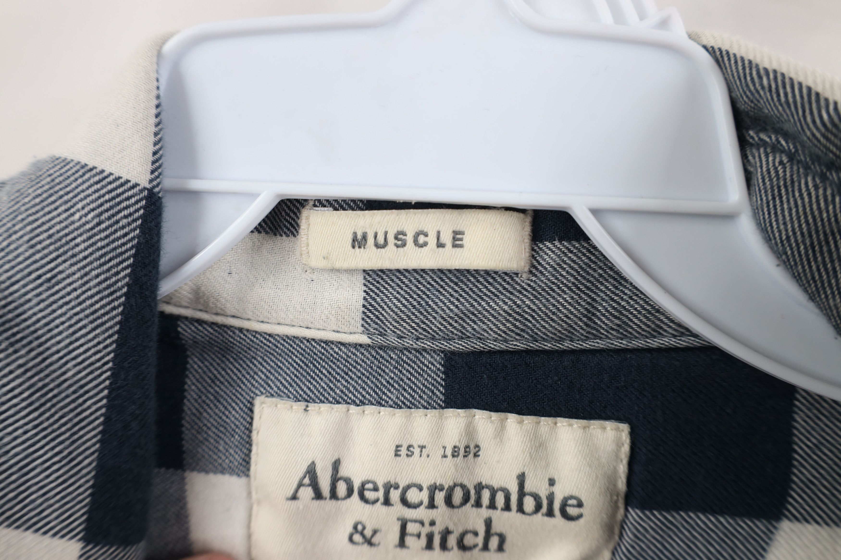 Abercrombie & Fitch Vintage 90s Y2K Abercrombie & Fitch Button Shirt Plaid Size US L / EU 52-54 / 3 - 9 Thumbnail