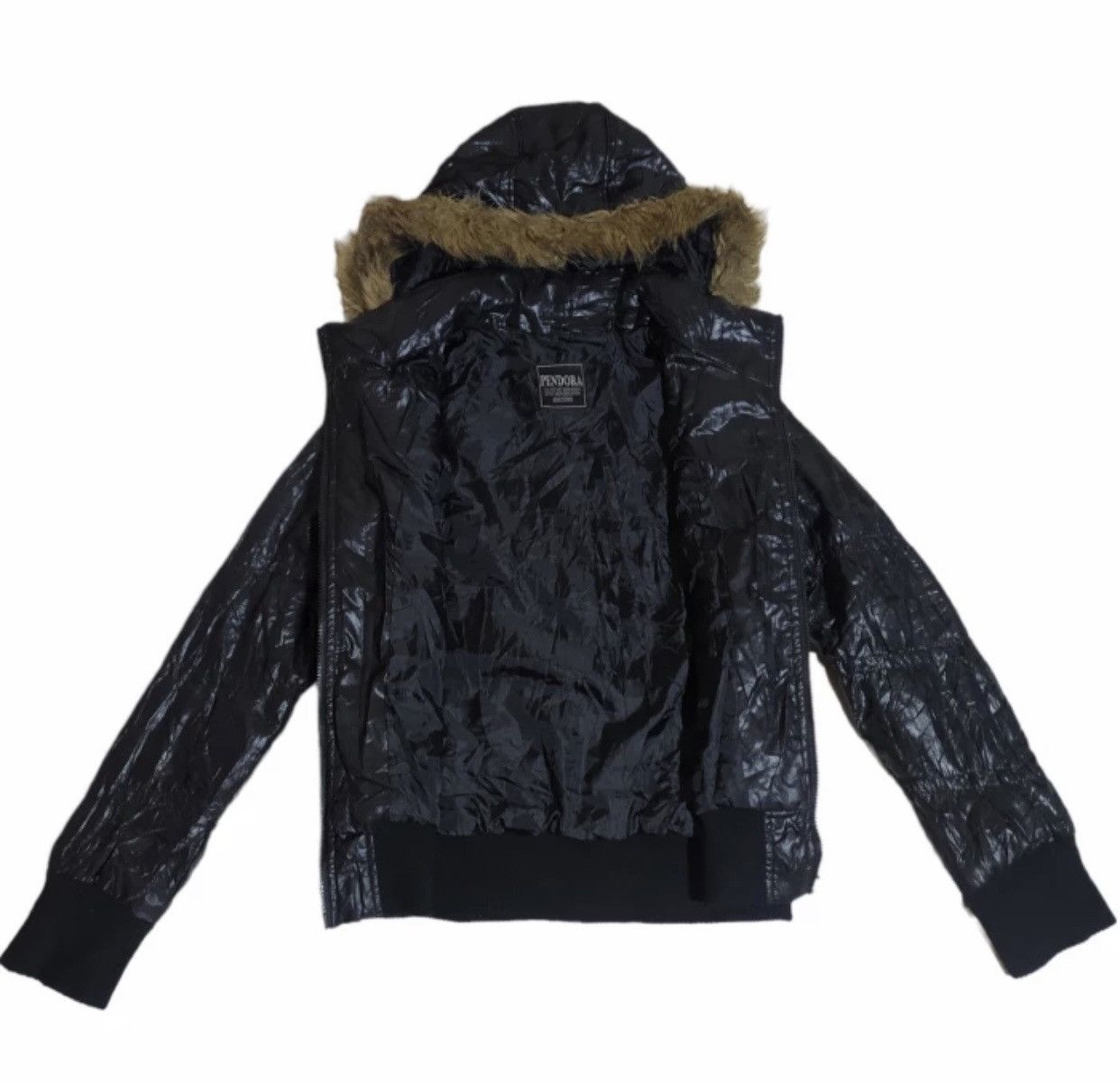 If Six Was Nine 2000's Pendora fur Faux Jacket Ifsixwasnine Lgb style Size US M / EU 48-50 / 2 - 5 Thumbnail