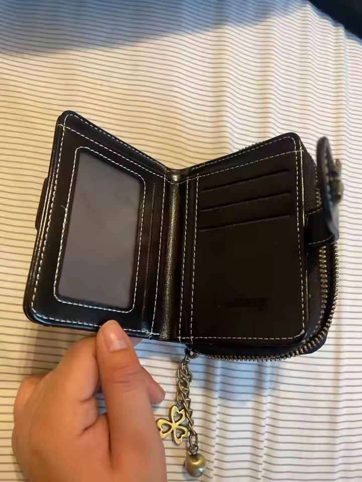 Japanese Brand PU Leather Cross Purse / Wallet Size ONE SIZE - 5 Thumbnail
