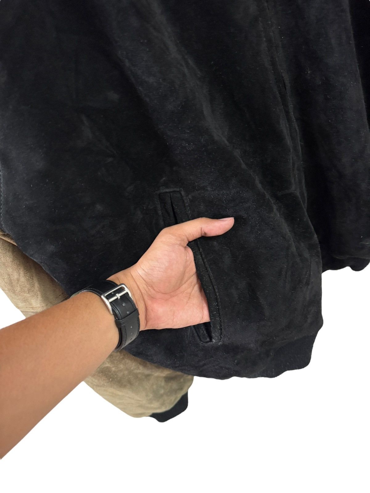 Japanese Brand Vintage Japanese Suede Leather Jacket lgb jacket Size US XL / EU 56 / 4 - 4 Thumbnail