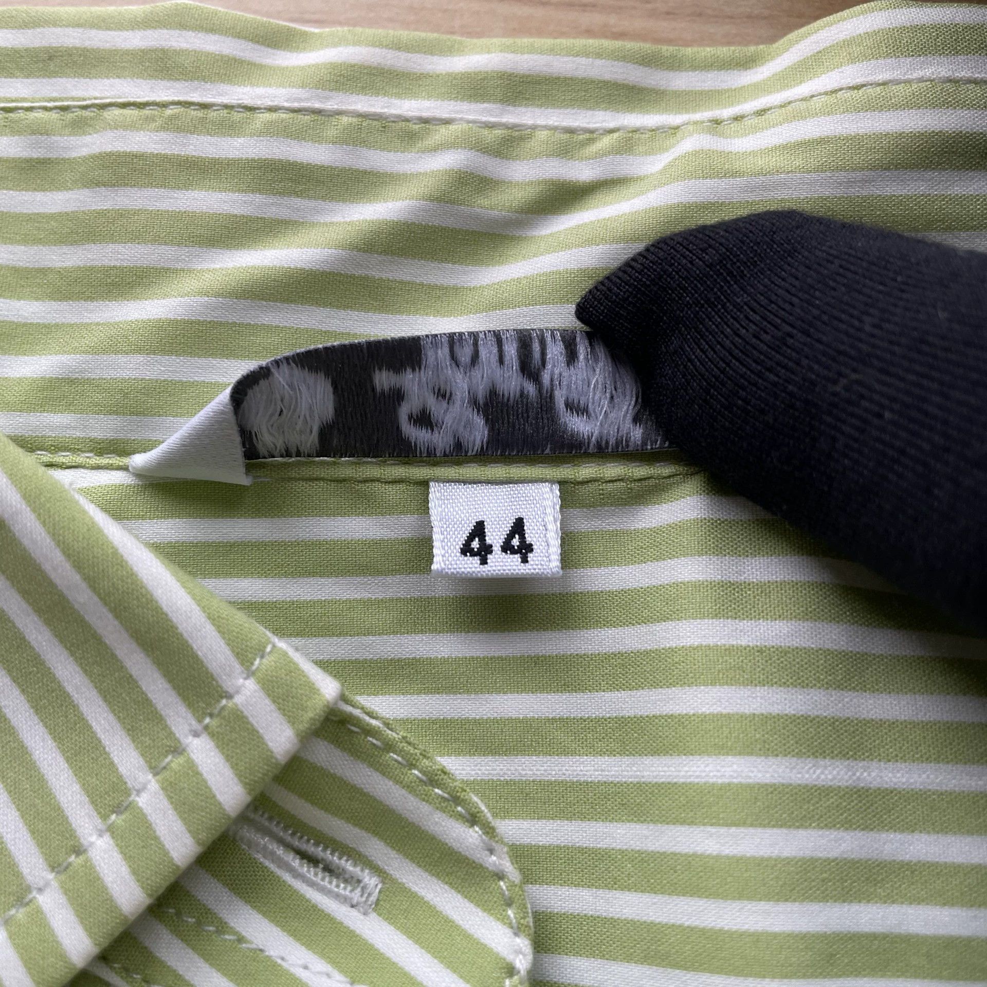 Loro Piana Loro Piana Striped LS Shirt Women's White & Green 44 99 New Size M / US 6-8 / IT 42-44 - 6 Thumbnail