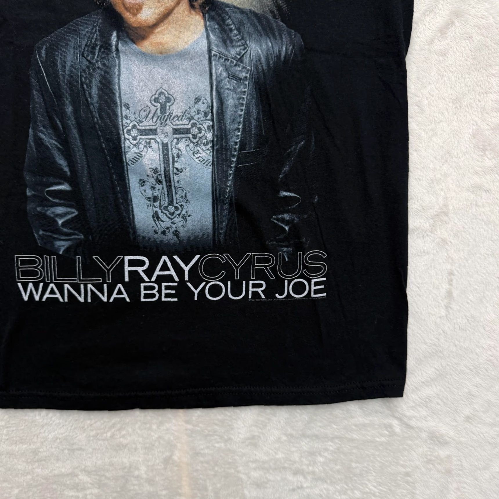 Gildan VINTAGE Billy Ray Cyrus Wanna Be Your Joe Shirt Mens Medium Black Shirt Mens Medium Black Billy Ray Cyrus Music Country Band Size US M / EU 48-50 / 2 - 5 Thumbnail