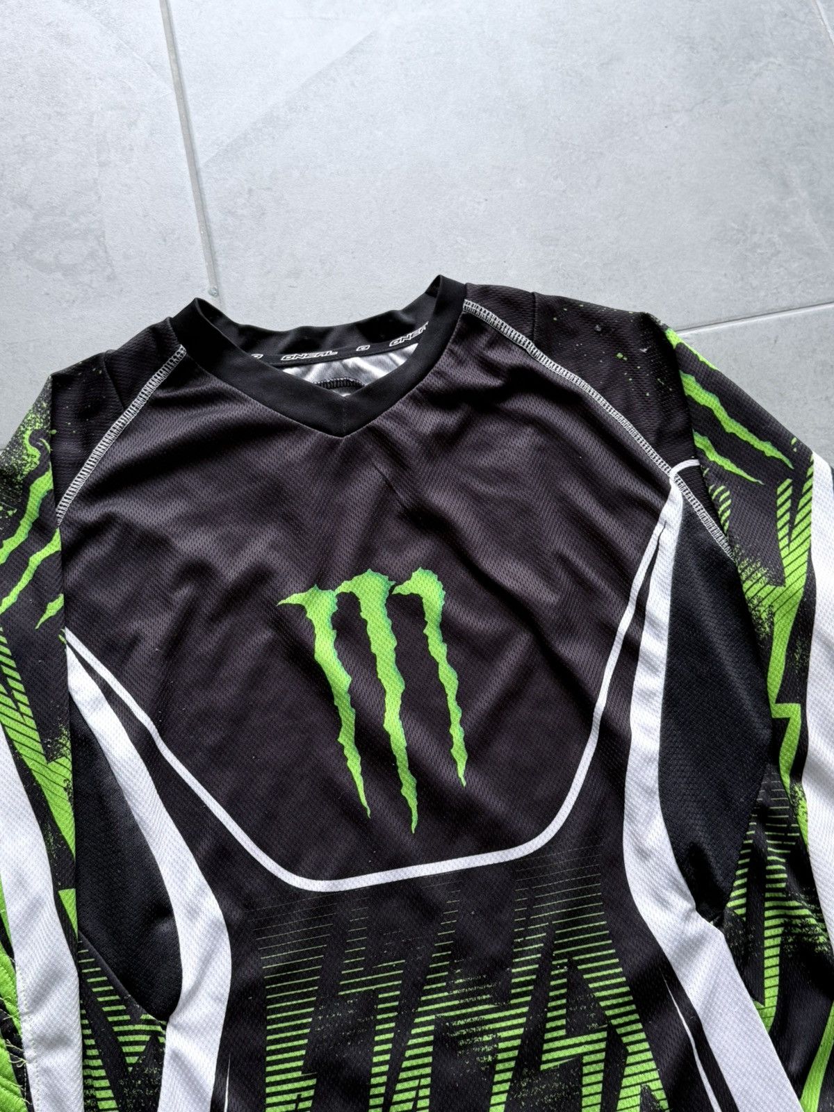 Fox Racing Vintage Y2K Monster Energy Moto Jersey ASAP Rocky Style Size US M / EU 48-50 / 2 - 8 Thumbnail
