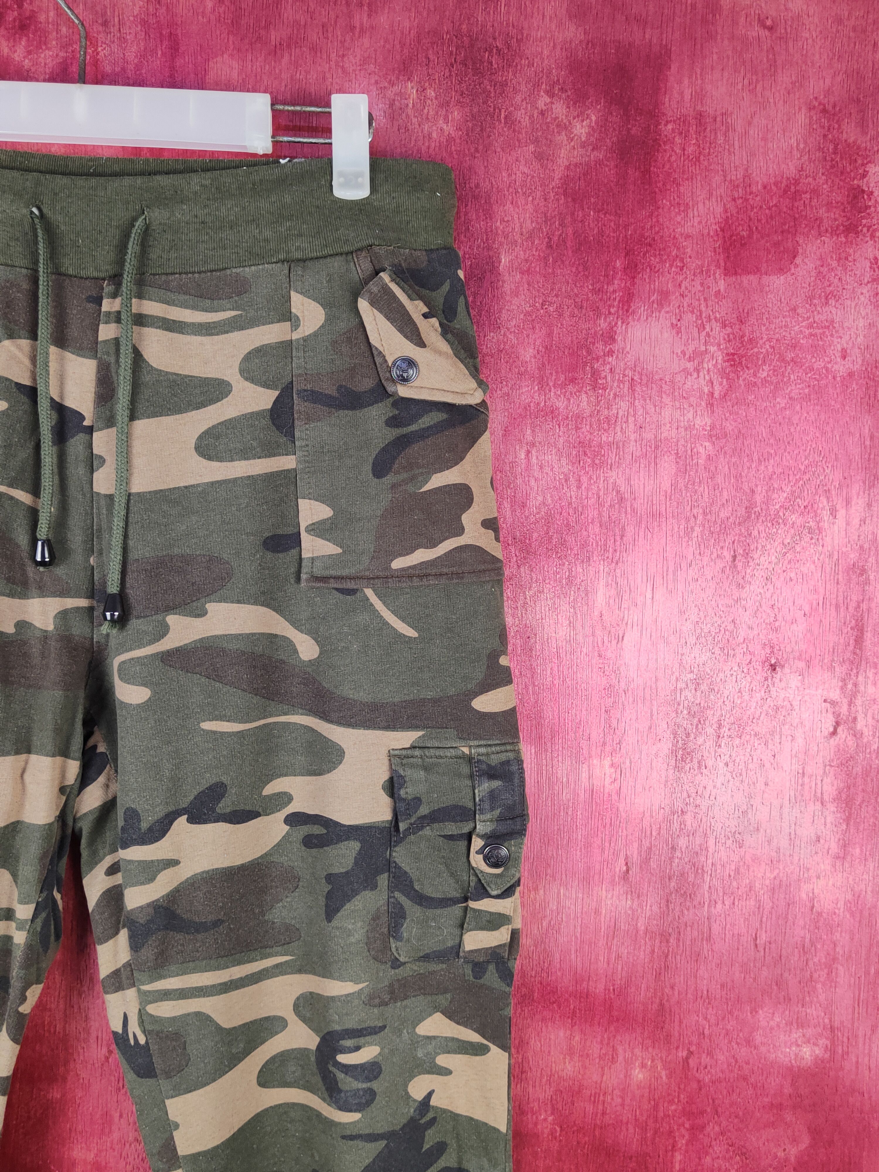 Japanese Brand Japanese Brand Camo Multipocket Jogger Pants #S1867 Size 32" / US 10 / IT 46 - 5 Thumbnail