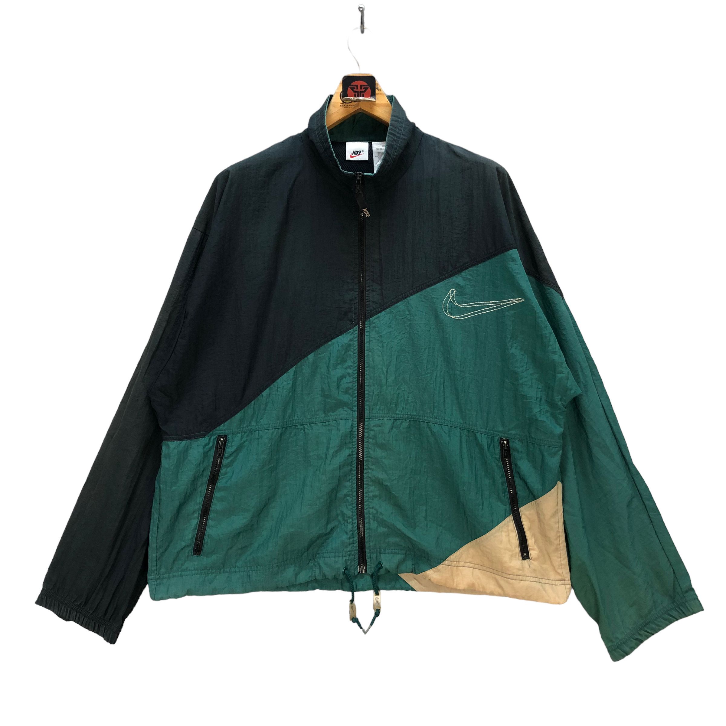 TRASHED🔥 90's NIKE COLORBLOCK WINDBREAKER #7391-142