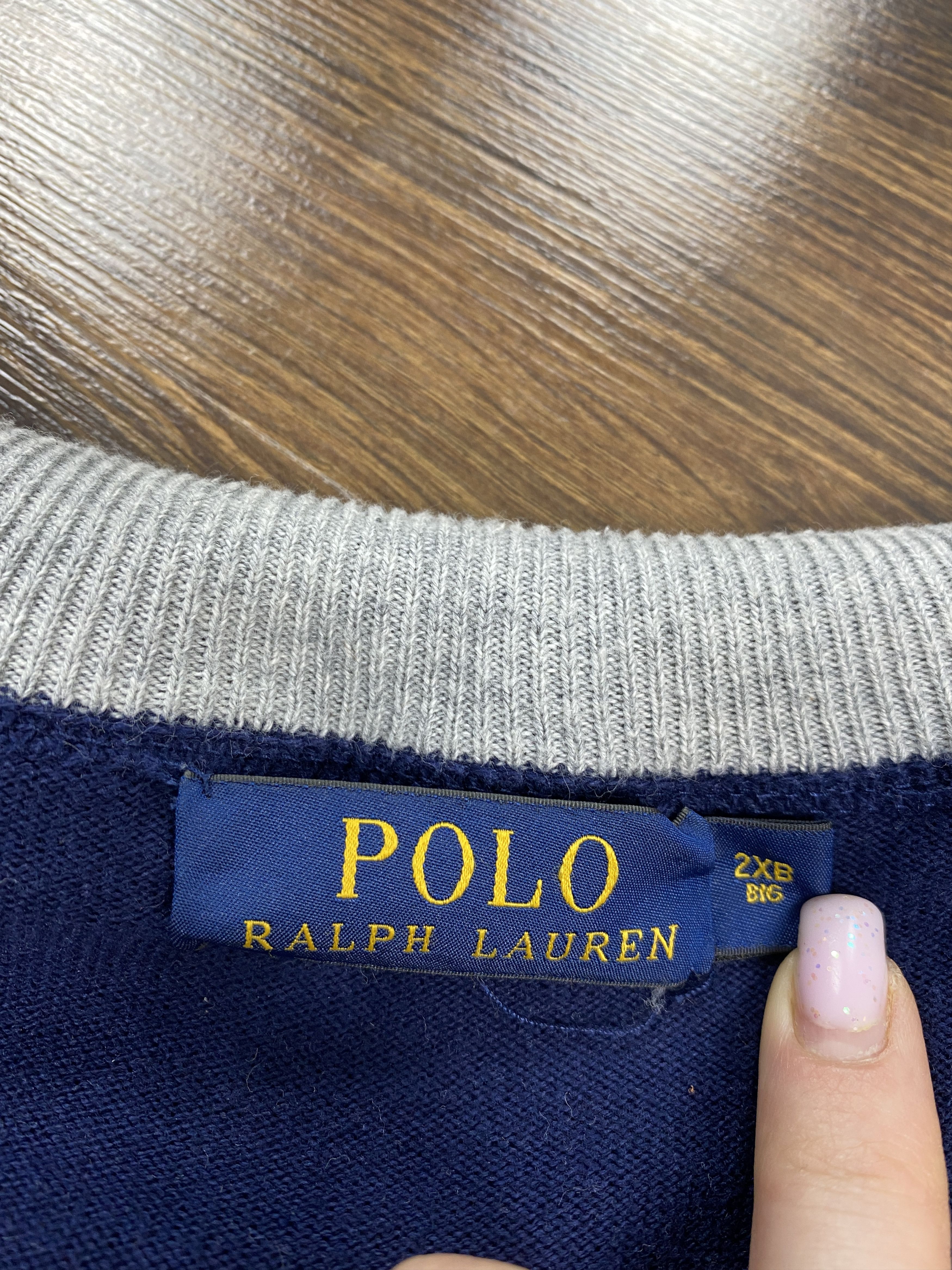 Polo Ralph Lauren × Ralph Lauren Polo Ralph Lauren vintage full zip sweater Size US XXL / EU 58 / 5 - 4 Thumbnail