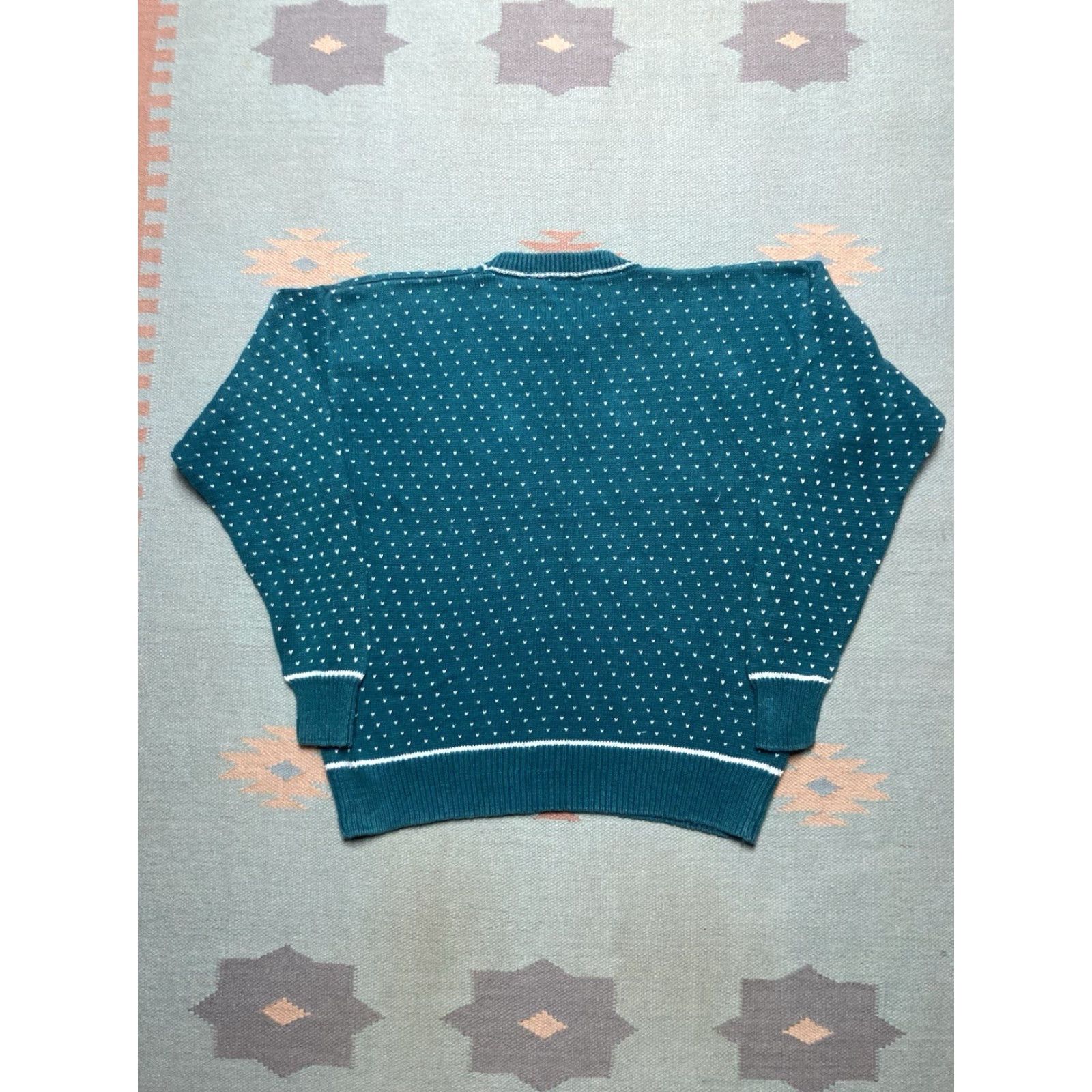 Vintage VINTAGE 80s 90s pullover sweater ramie cotton Birds Eye Stefano men’s M Medium Size US M / EU 48-50 / 2 - 5 Thumbnail