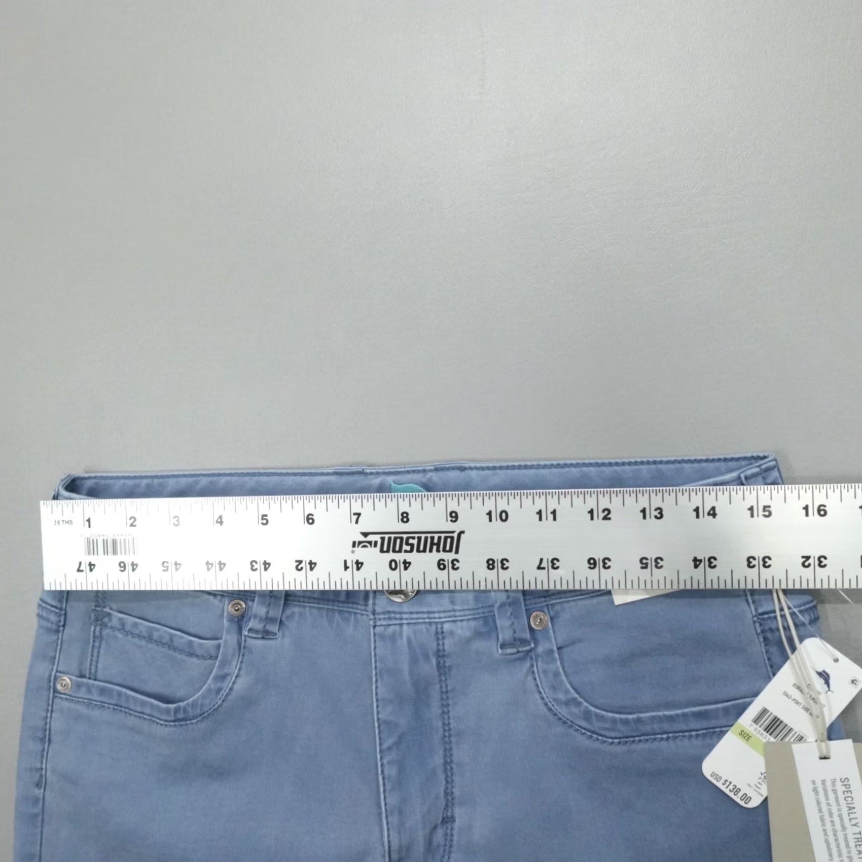 Tommy Bahama Tommy Bahama Boracay 5 Pocket Mens Size 30x32 Port Side Blue Pants - Size US 30 / EU 46 - 5 Thumbnail