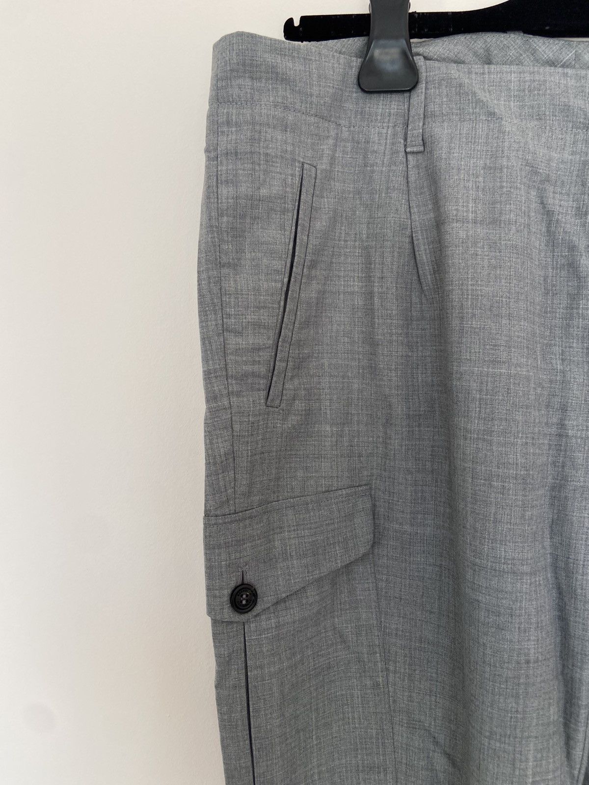 Brunello Cucinelli Brunello Cucinelli Leisure Fit Virgin Wool Cargo Pants Size US 39 - 5 Thumbnail