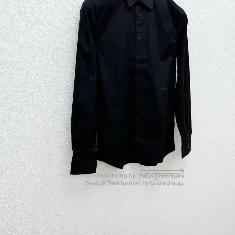Moschino Moschino Black Long Sleeve Men's Shirt . Size US L / EU 52-54 / 3 - 2 Thumbnail