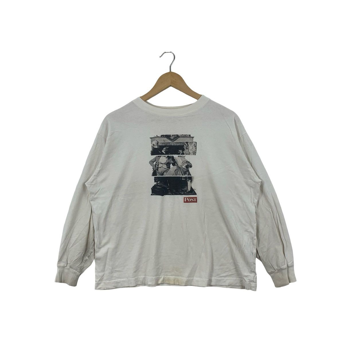 Other YE LiBARE Monochrome Collage Design Long Sleeve Tee Shirt Size US L / EU 52-54 / 3 - 1 Thumbnail