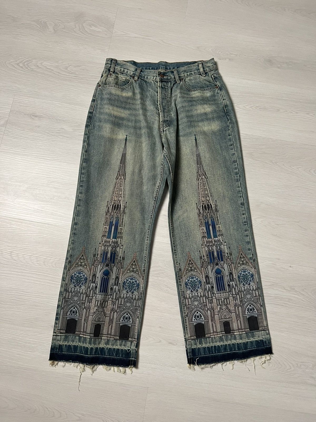 MLB Bravest Studios Cathedral Denim Size US 34 / EU 50 - 1 Thumbnail