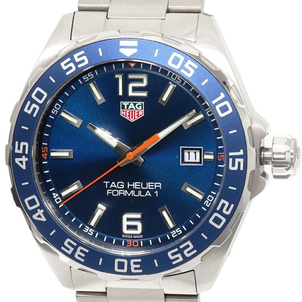 Tag Heuer TAG Heuer TAG Heuer Blue Dial Formula 1 Watch WAZ1010 Metal Quartz WAZ1010 Size ONE SIZE - 1 Thumbnail