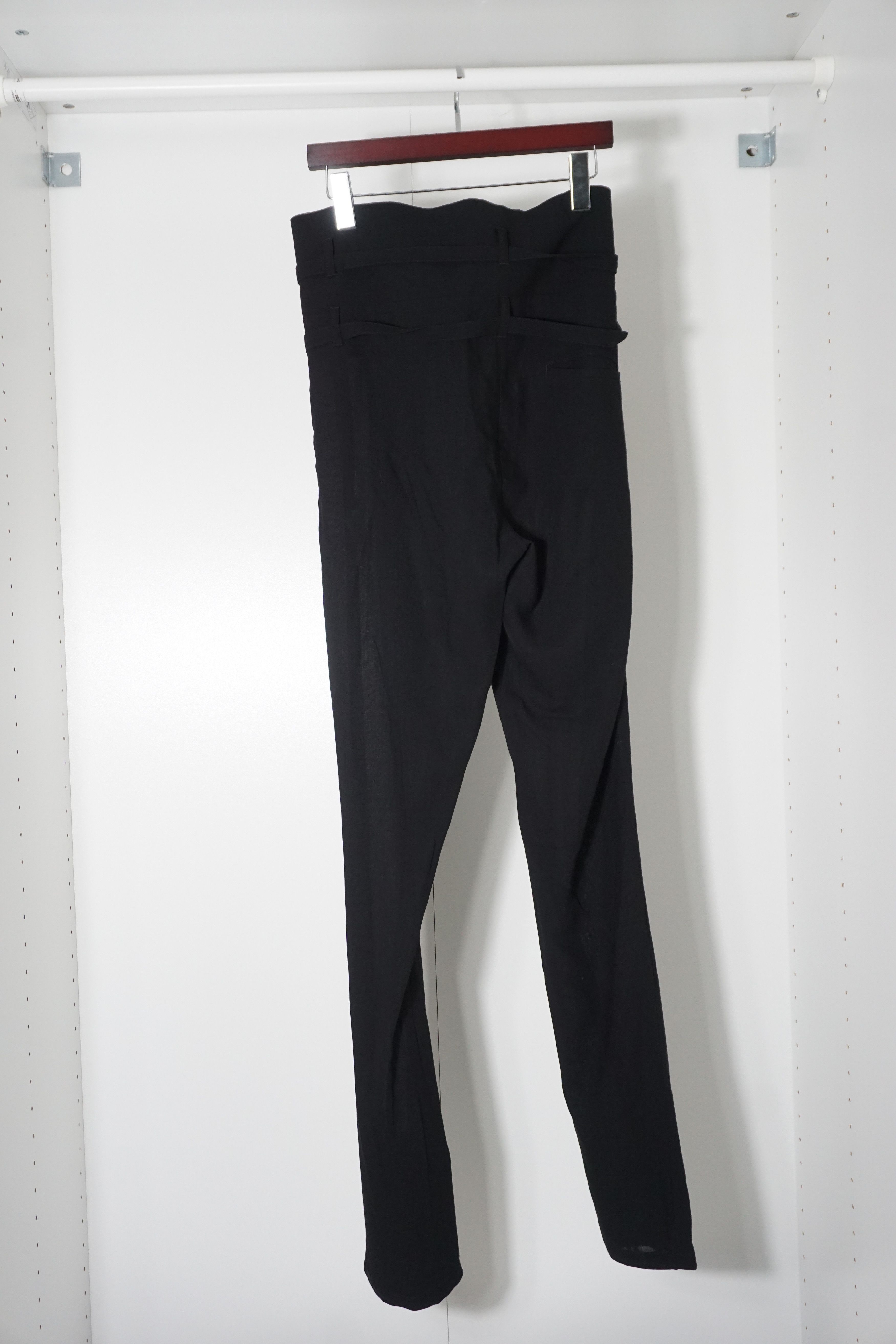 Ann Demeulemeester SS03 Bondage Paper Bag Pants Size US 32 / EU 48 - 6 Thumbnail