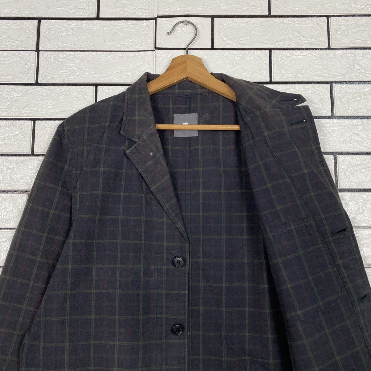 Japanese Brand 📌Vintage Chore Work Jacket Rattle Trap Tartan Issey Miyake Size US M / EU 48-50 / 2 - 13 Thumbnail