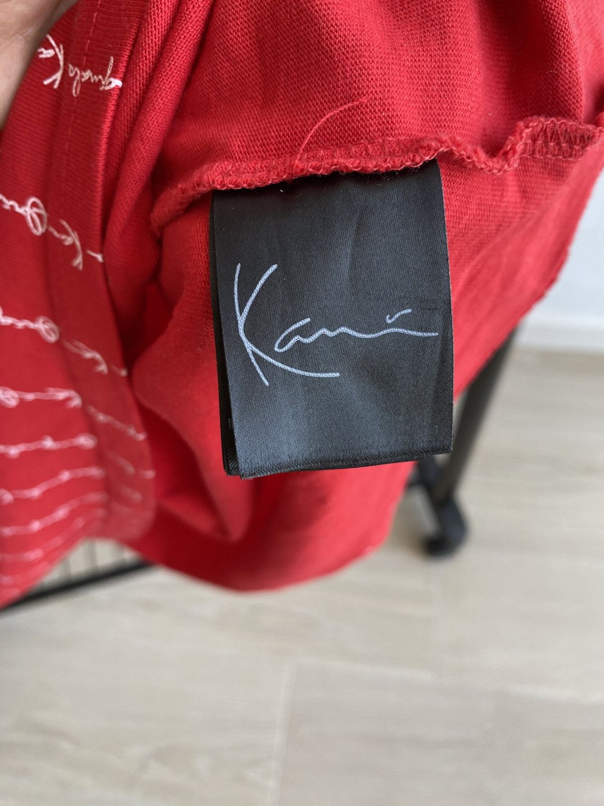 Karl Kani Karl Kani Classic Red T-Shirt Size US XL / EU 56 / 4 - 3 Thumbnail