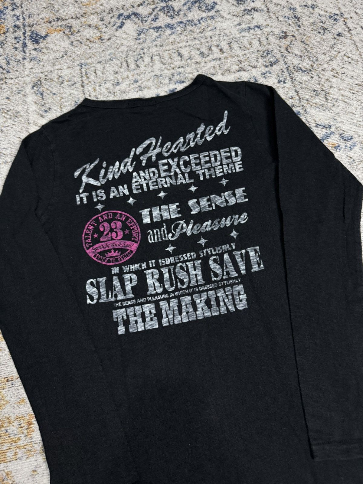 Japanese Brand Slap stick ifsix style long sleeve Size M / US 6-8 / IT 42-44 - 4 Thumbnail