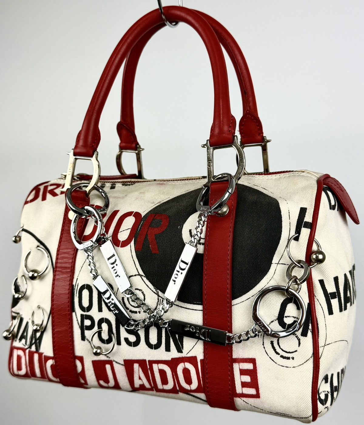 Dior × John Galliano Dior - John Galliano - SS2004 - Hardcore Pierced Boston Bag Size ONE SIZE - 3 Thumbnail