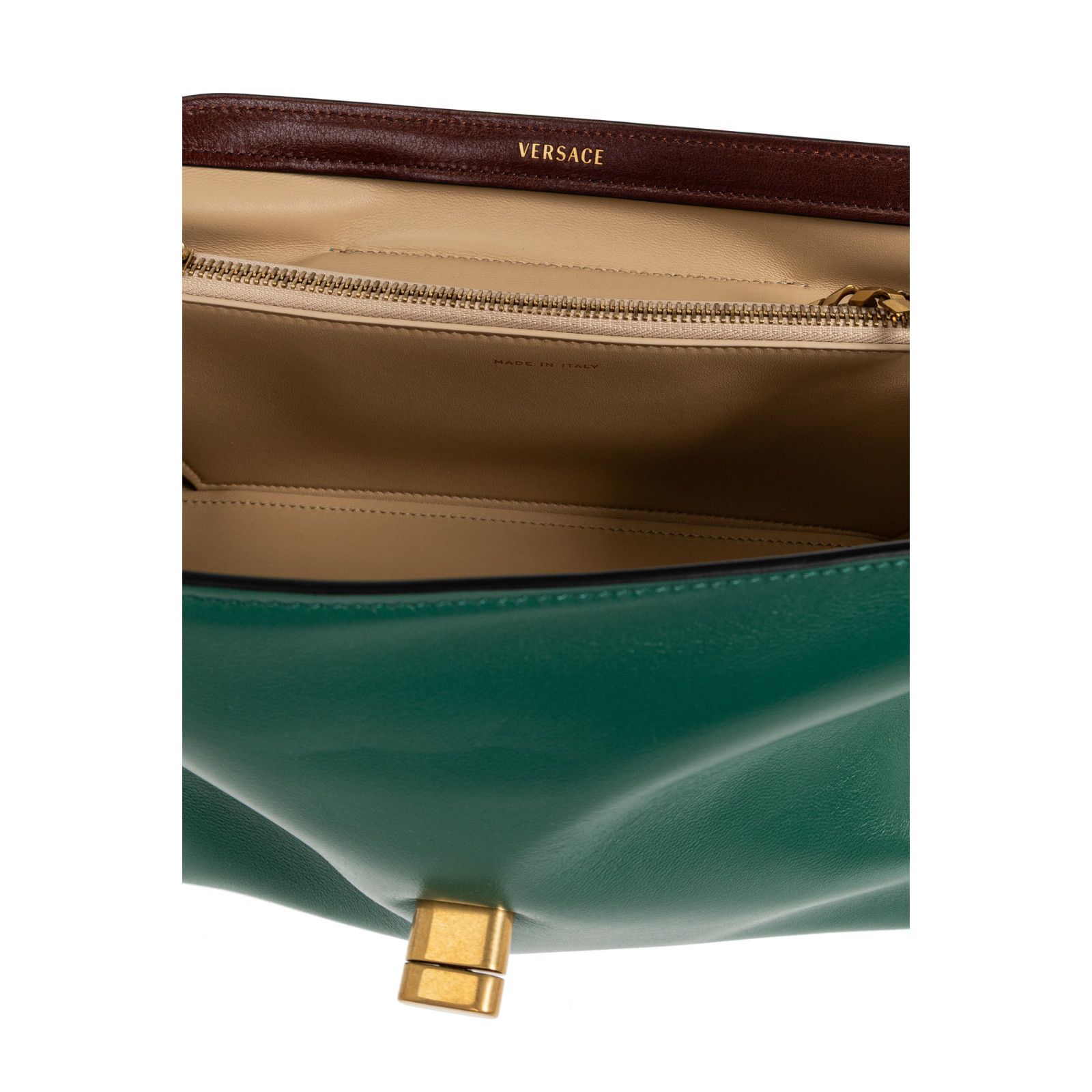 Versace VERSACE Vivian Nappa Leather Green Shoulder Bag New & Authen Size ONE SIZE - 4 Thumbnail