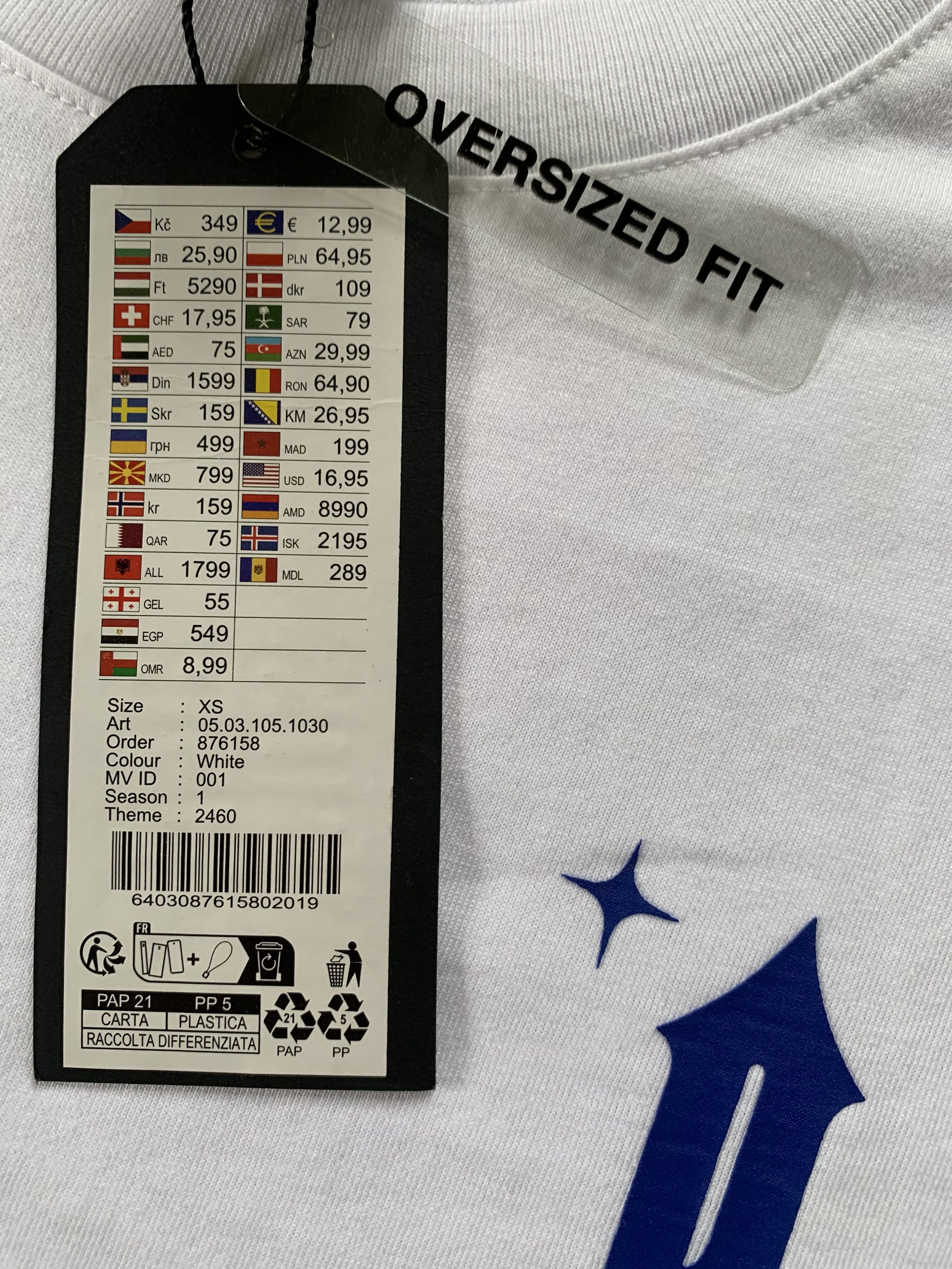 Designer Black Squad Polaroid White T-Shirt Size US XS / EU 42 / 0 - 10 Thumbnail