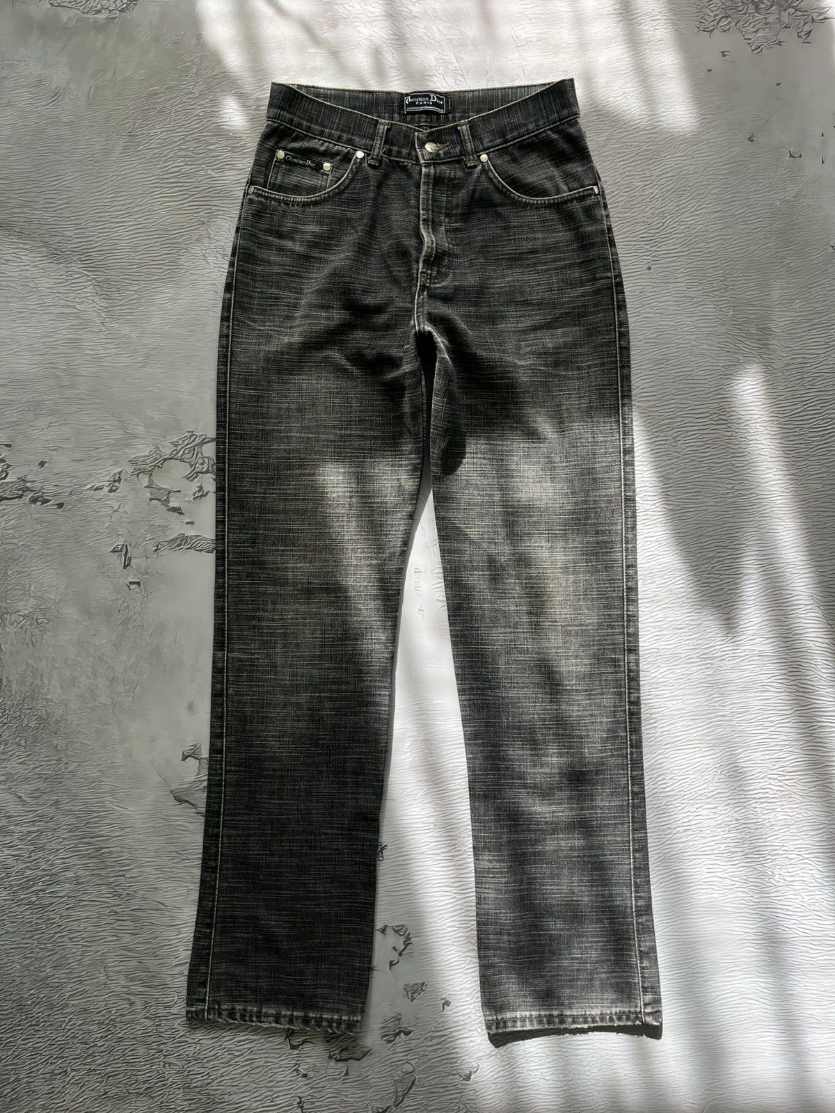 CD Vintage 90s Denim Jeans Gray John Galliano