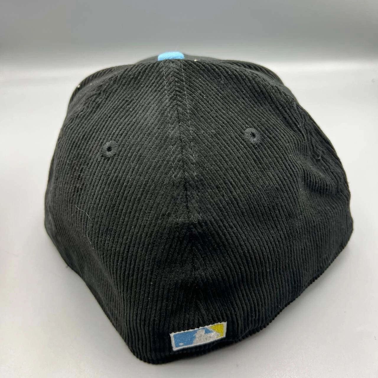 New Era Los Angeles LA Dodgers Hat Men 7 5/8 Corduroy MLB Fitted Cap Size ONE SIZE - 5 Thumbnail
