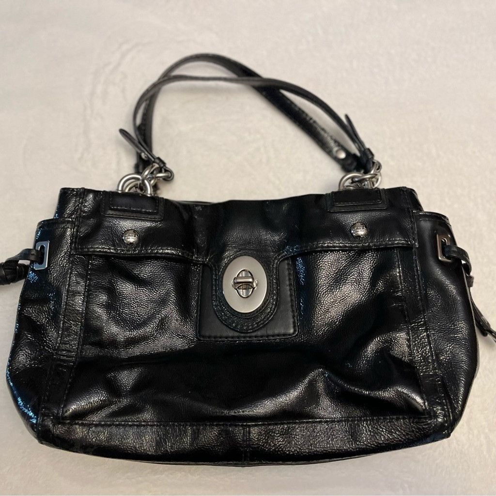 Coach Black coach, patent leather crush purse Size ONE SIZE - 1 Thumbnail