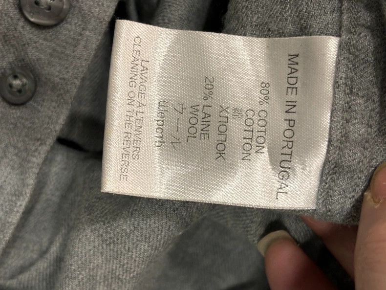 Givenchy Givenchy Givenchy Long Sleeve Shirt with Wool and Cotton - Size US M / EU 48-50 / 2 - 4 Thumbnail