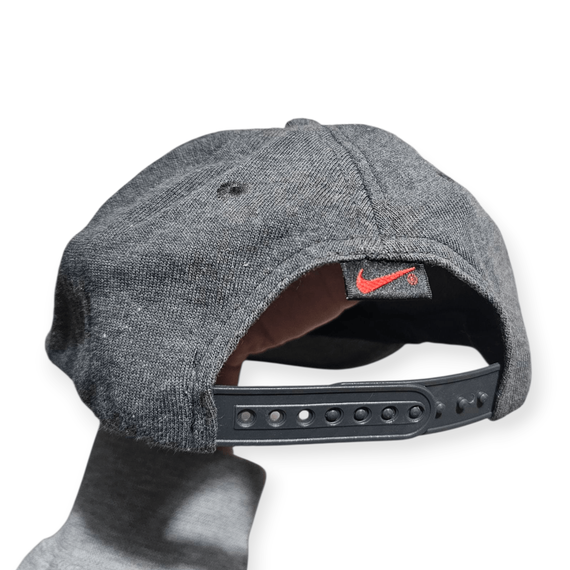 Nike Nike Gray Vintage Logo Hat Size ONE SIZE - 4 Thumbnail