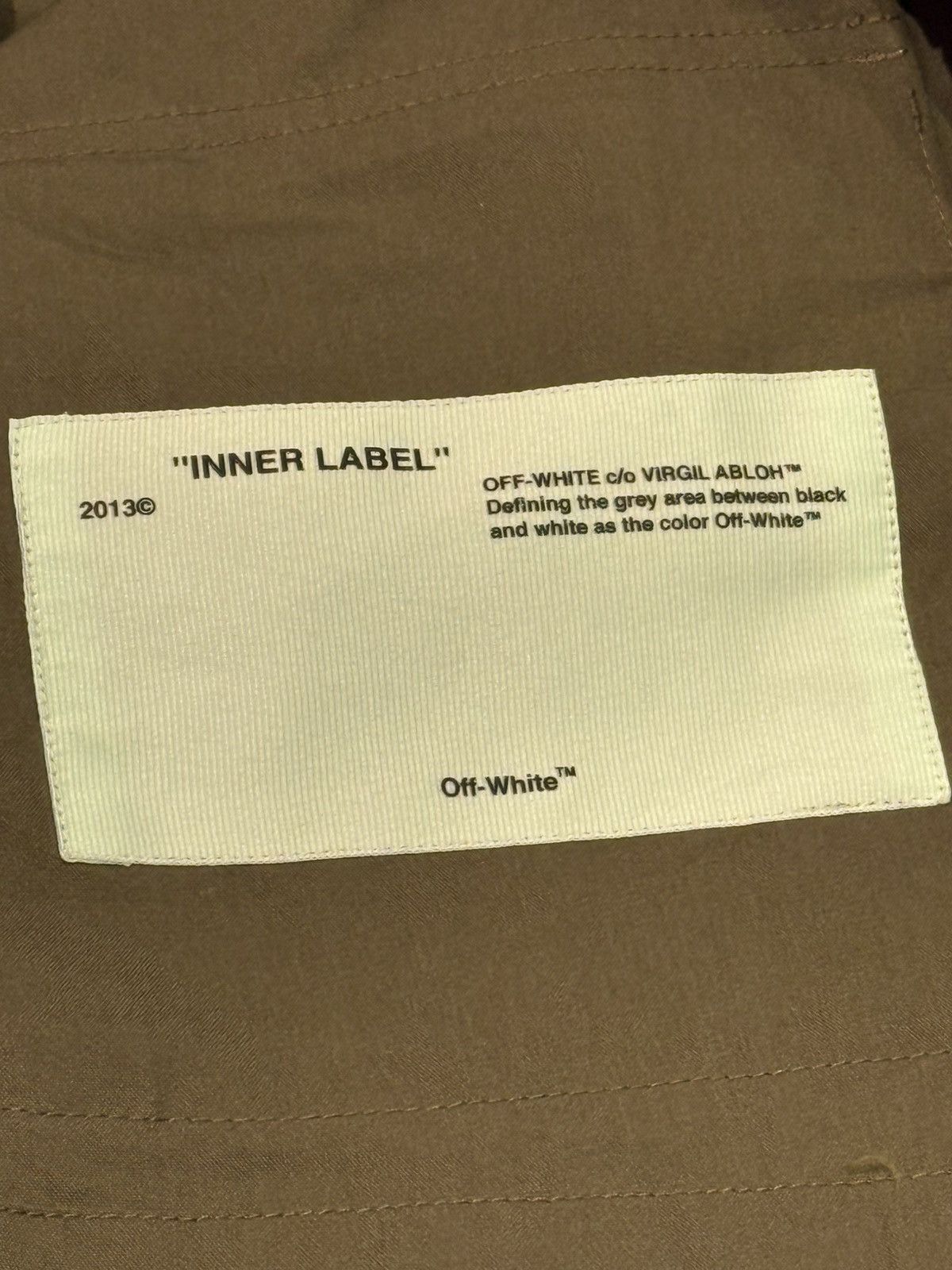 Off-White Off-White Military Jacket Size US XXL / EU 58 / 5 - 4 Thumbnail