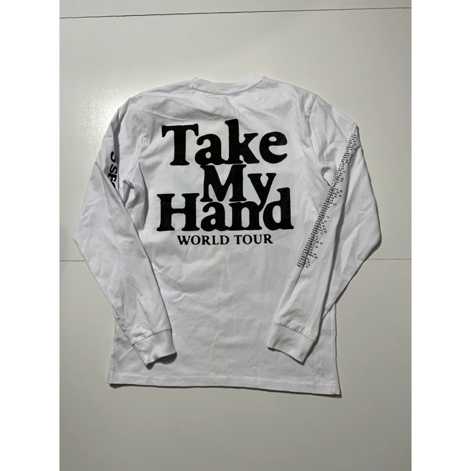 Vintage 5 Seconds Of Summer Take My Hand World Tour Rock Band Long Sleeve T-Shirt Sz. S Shirt Size US S / EU 44-46 / 1 - 2 Thumbnail