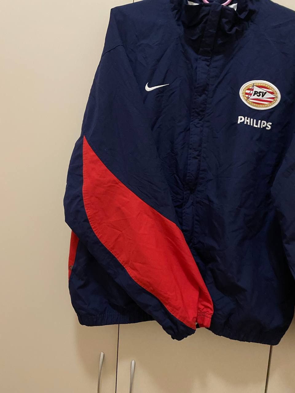 Nike × Vintage Vintage Nike PSV Eindhoven Light Jacket drill 00s Size US M / EU 48-50 / 2 - 3 Thumbnail