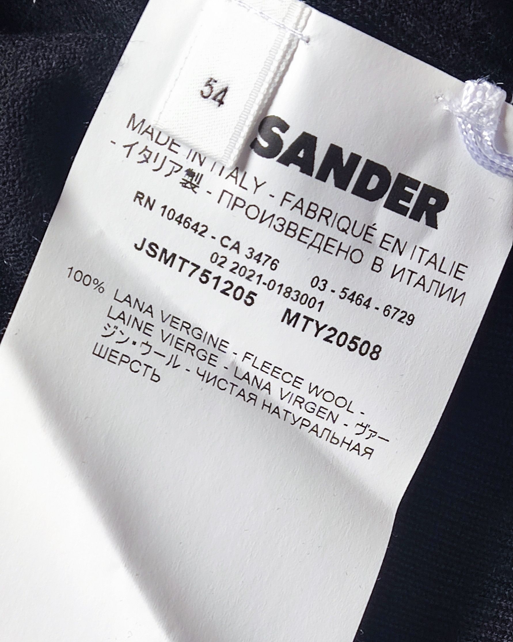 Jil Sander Weightless wool turtleneck JIL SANDER Size US L / EU 52-54 / 3 - 10 Thumbnail