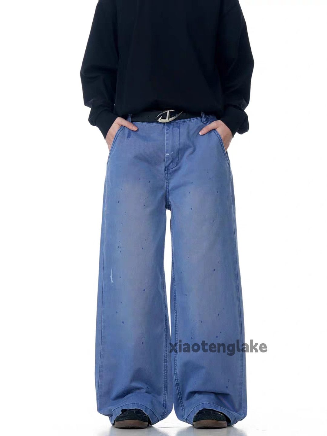 Designer × Japanese Brand × Vintage Washed faded paint stain outdoor work carpenter pants Size US 32 / EU 48 - 5 Thumbnail