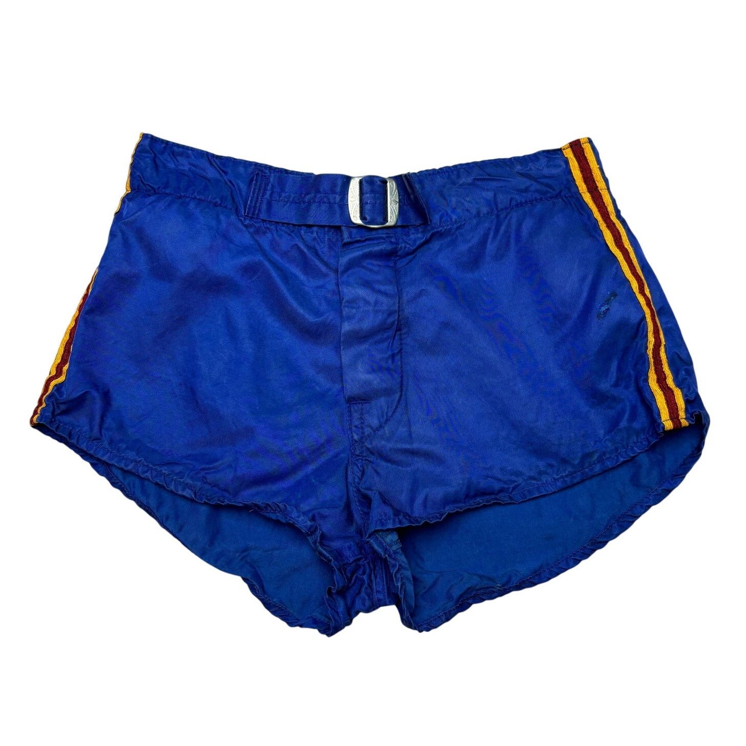 Vintage Vintage 40s 50s Satin Rayon Athletic Shorts Rockabilly 30 Size US 30 / EU 46 - 1 Thumbnail