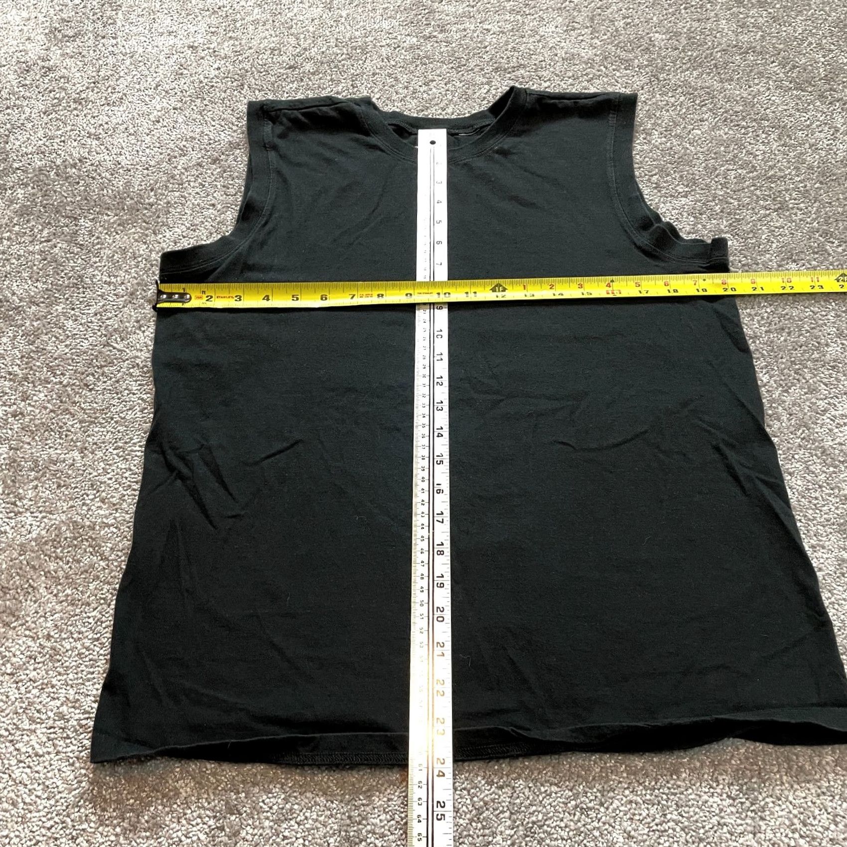 Puma Puma Tank Top Shirt Mens Large Black Sleeveless Shirt Exercise Red Logo Casual Size US L / EU 52-54 / 3 - 2 Thumbnail