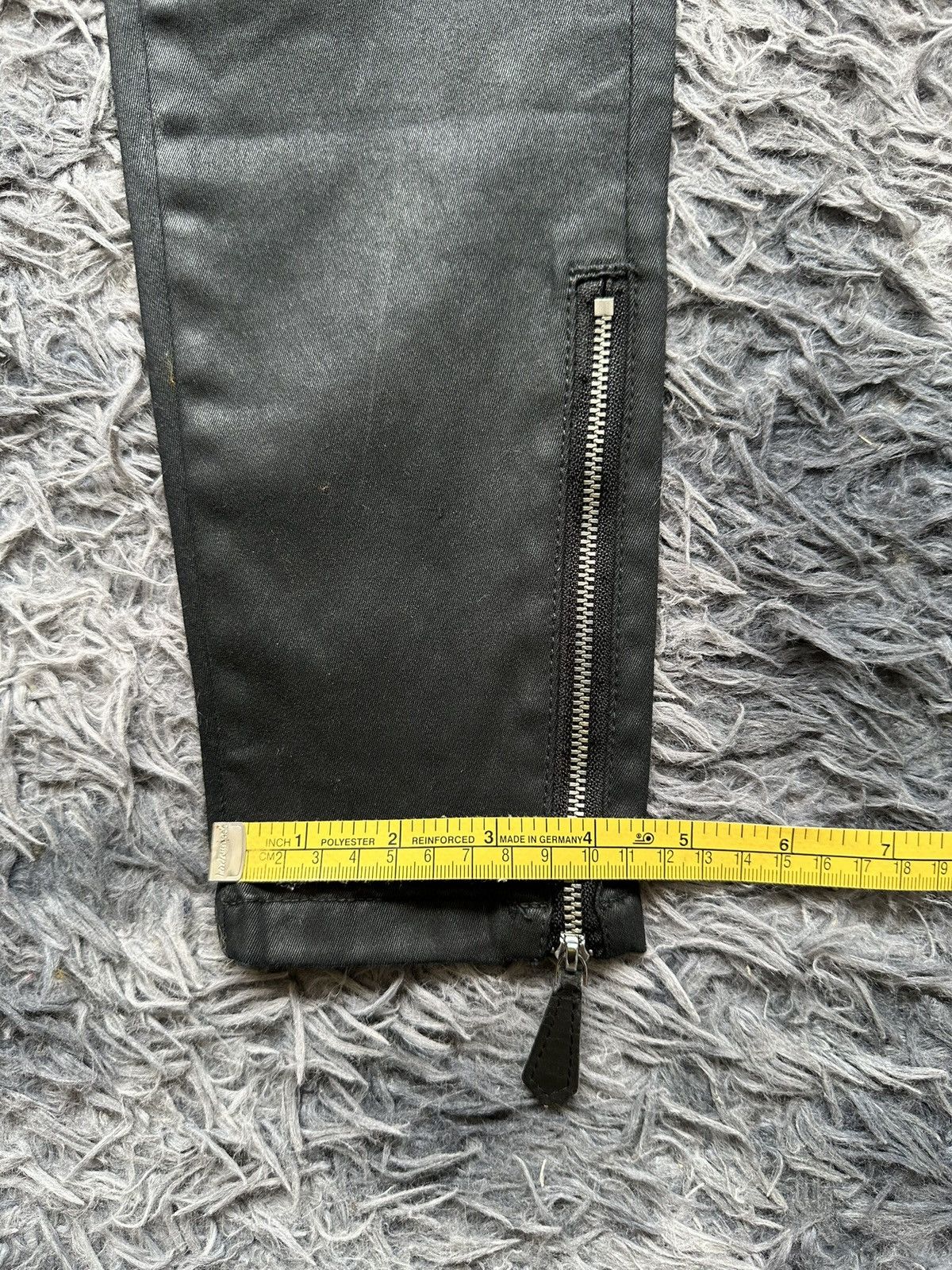Jean Paul Gaultier 2010's Jean Paul Gaultier x Target coated slim jeans Size US 28 / EU 44 - 14 Thumbnail