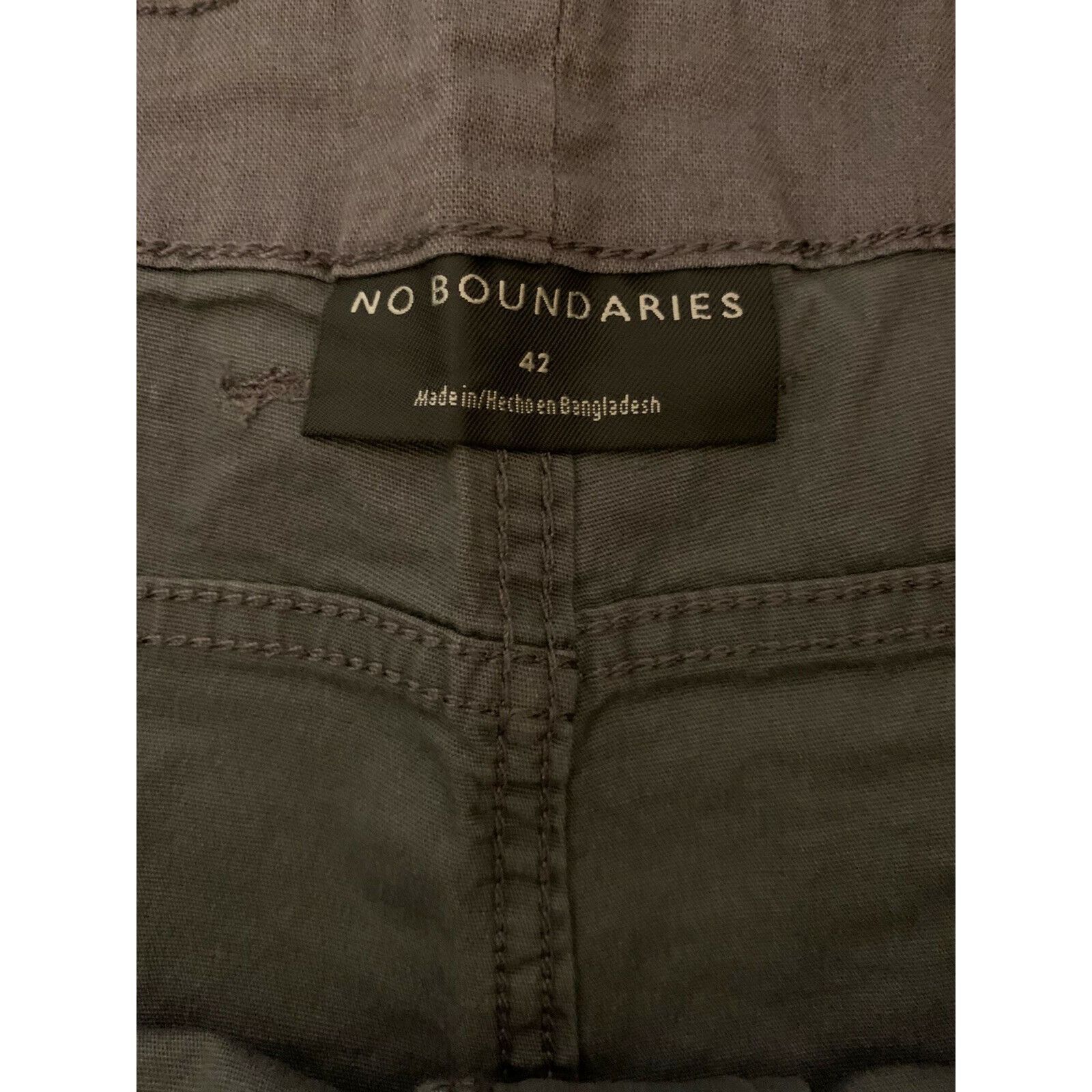 Other No Boundaries Men's Sz 42 Stretch Flat Front Shorts (Above t Size US 42 / EU 58 - 2 Thumbnail
