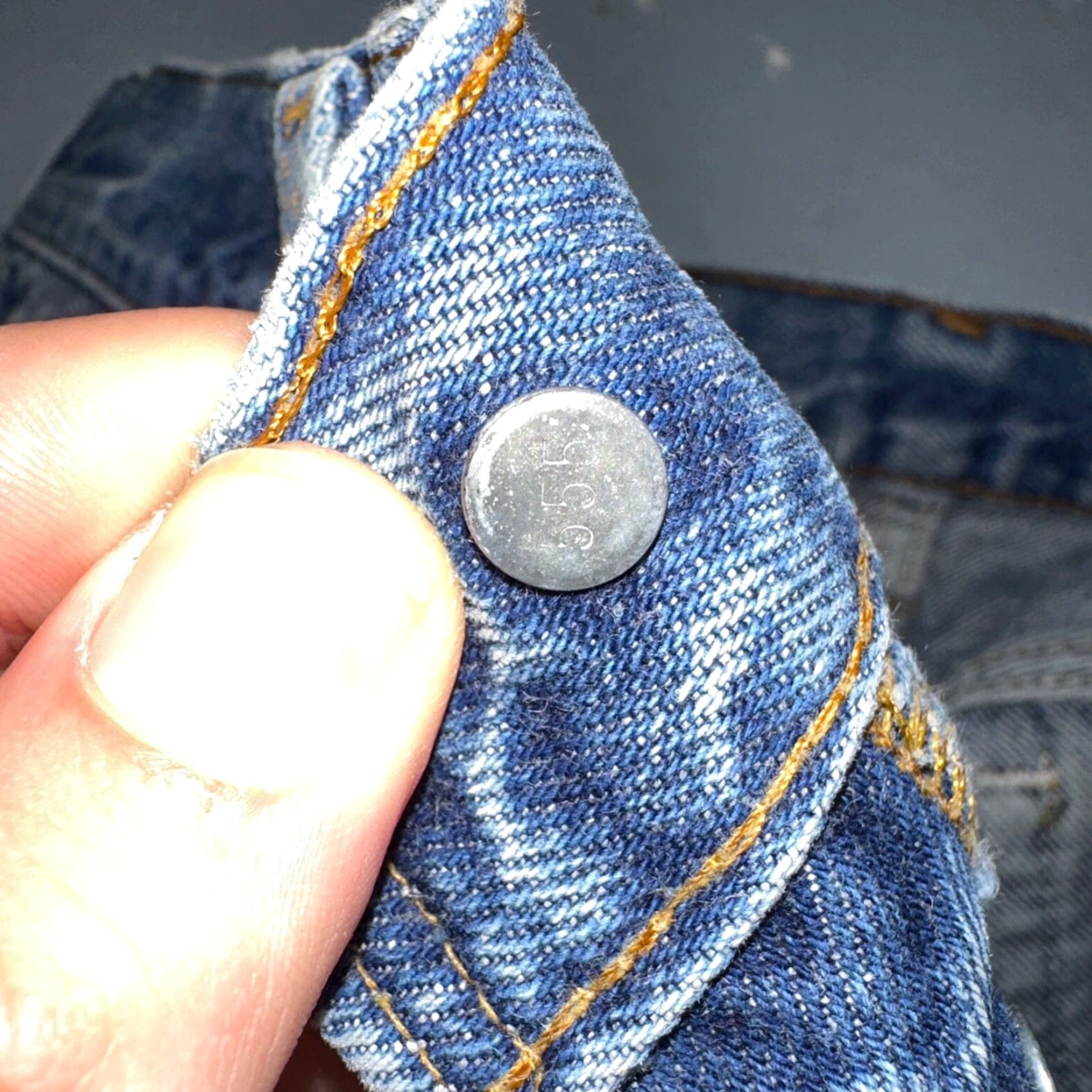 Levi's Levis 501 XX Vintage 80s Redline Selvedge USA Jeans Skinny Act 28X30 Denim Blue Cotton Button Size US 28 / EU 44 - 5 Thumbnail