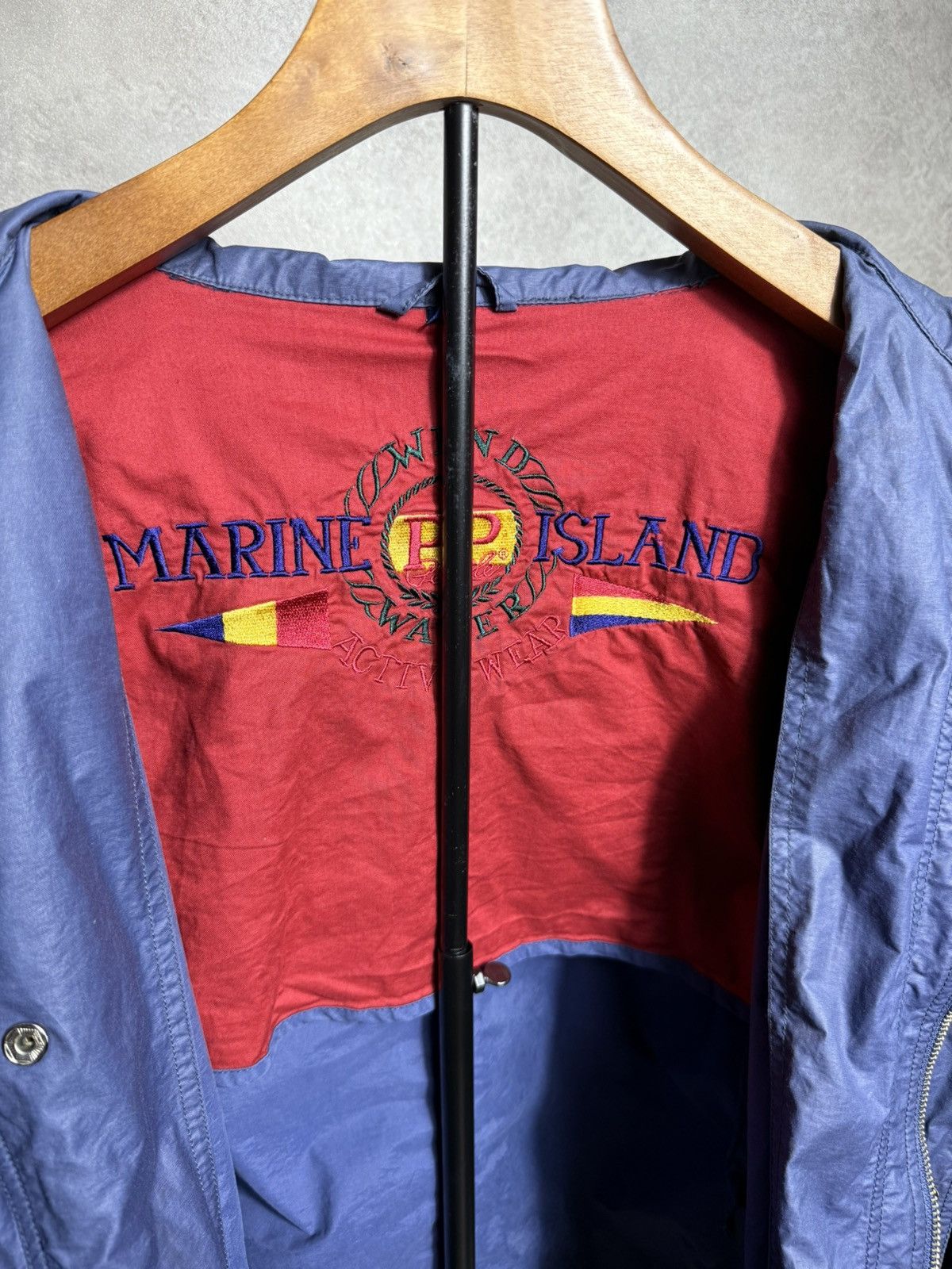 Vintage Jacket Vintage 80s Marine Island Outdoor Tech Size US M / EU 48-50 / 2 - 4 Thumbnail