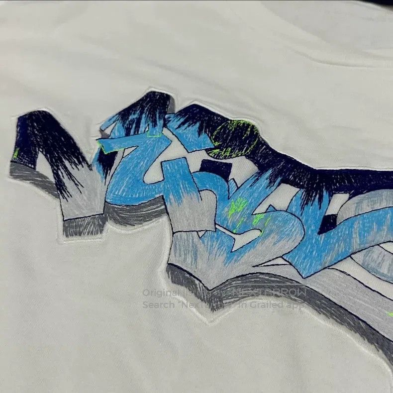 Louis Vuitton Louis Vuitton FW22 Solid monogrammed graffiti embroidered Size US XL / EU 56 / 4 - 3 Thumbnail