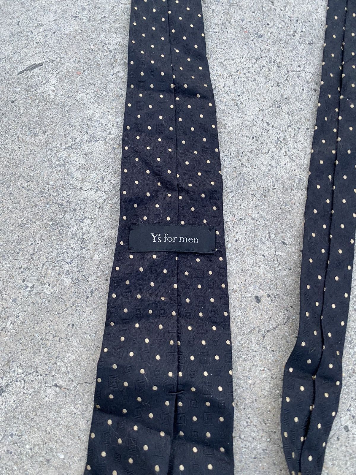 Y's for Men × Yohji Yamamoto × Yves Saint Laurent YS For Men Neck Tie Silk Meterial Size ONE SIZE - 7 Thumbnail