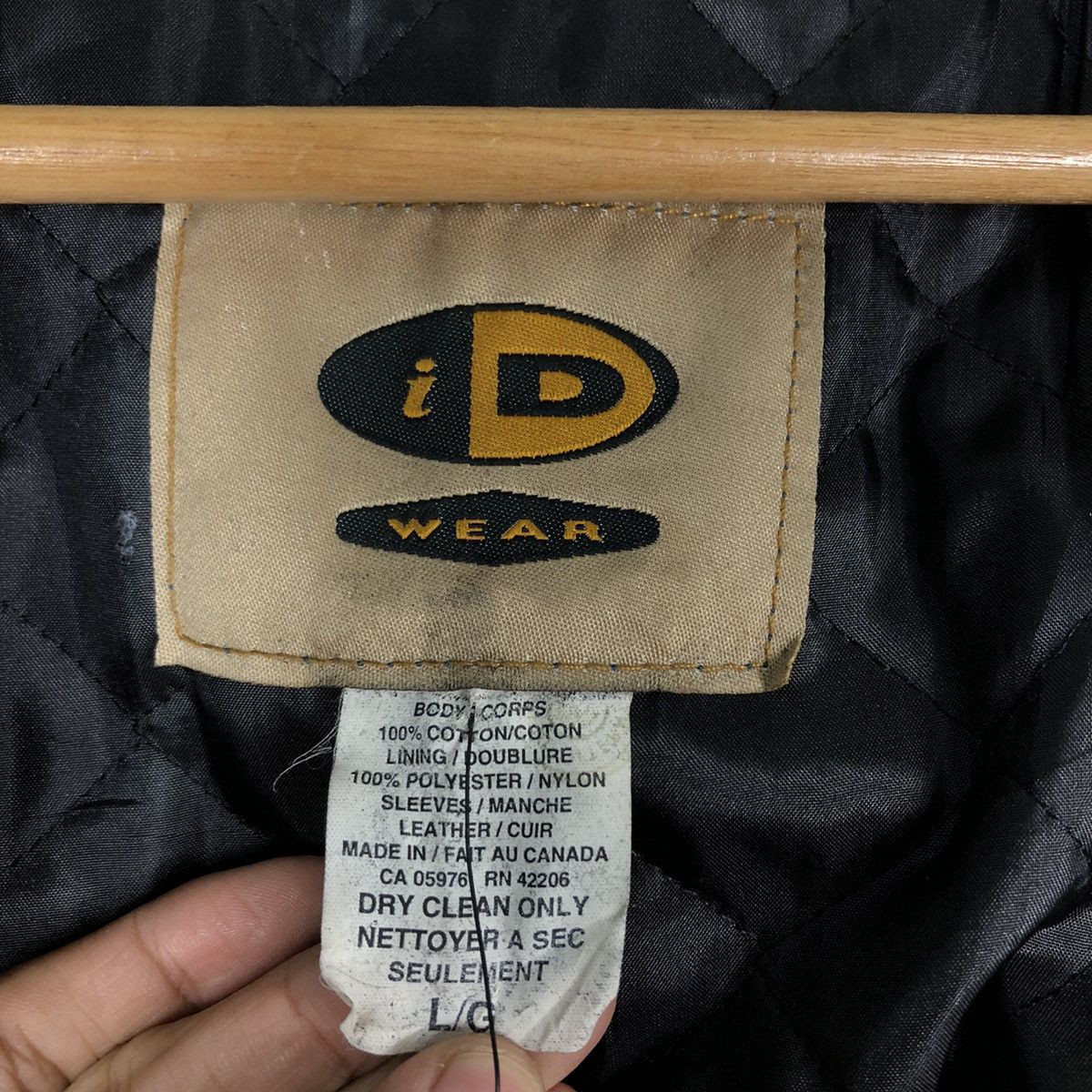 Japanese Brand 🔥Vintage Bomber Leather Jacket Fly Worker Bosch Big Logo Size US M / EU 48-50 / 2 - 18 Thumbnail