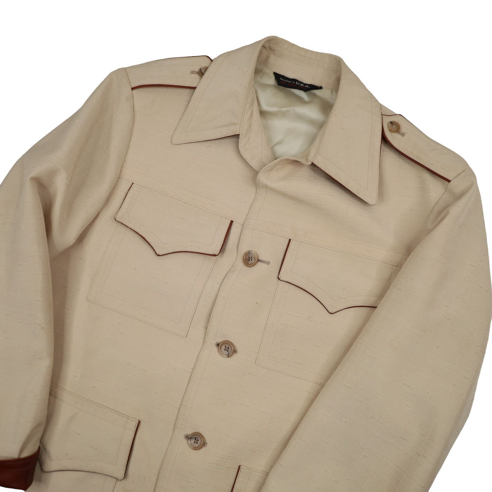 Vintage Vintage Soundings by Sinsheimer Polyester Western Sport Coat Size US L / EU 52-54 / 3 - 2 Thumbnail