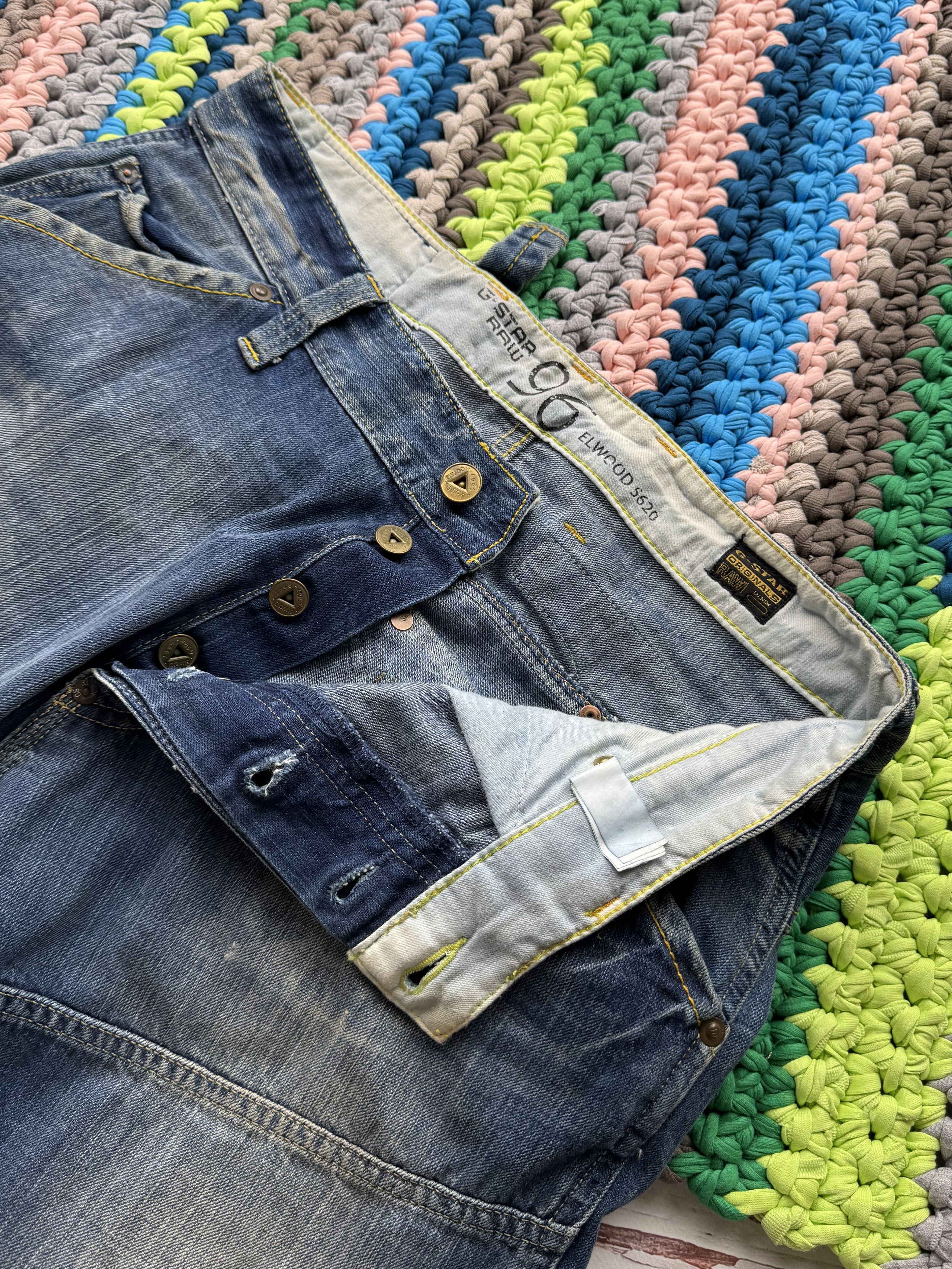 G-Star G-Star Raw Vintage Jeans (V91)(D10) Size US 34 / EU 50 - 4 Thumbnail
